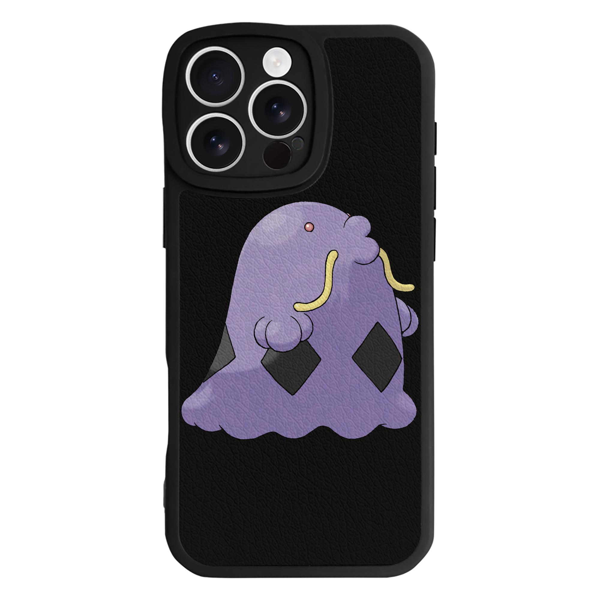 （画像用） ポケットモンスター Pokémon 【iPhone 16シリーズ対応】シリコンスマホケース（レザー調） 材質：シリコン